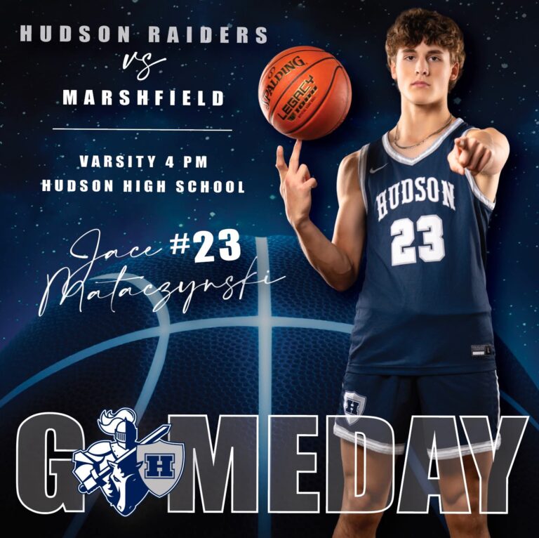 Boys Basketball-12/13: Marshfield vs Hudson – 4pm Start