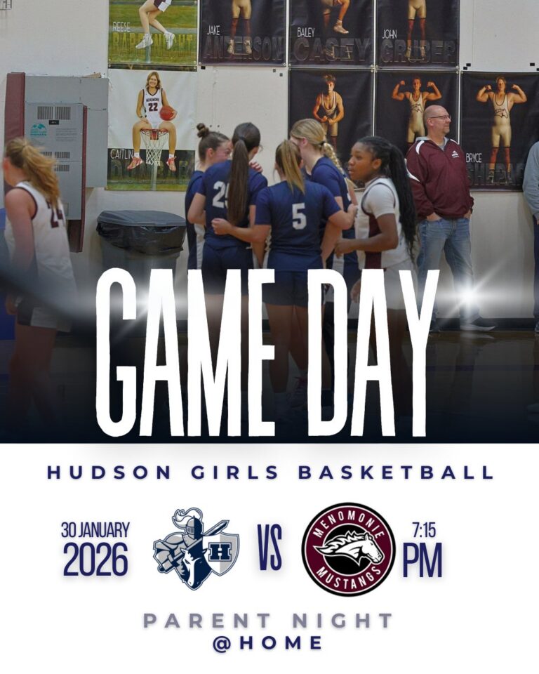 Girls Basketball-1/30: Menomonie vs Hudson – 7:15pm Start