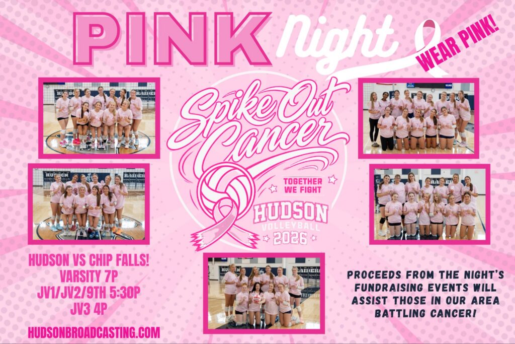 HS Volleyball-9/24: Chippewa Falls vs Hudson – 7pm Start