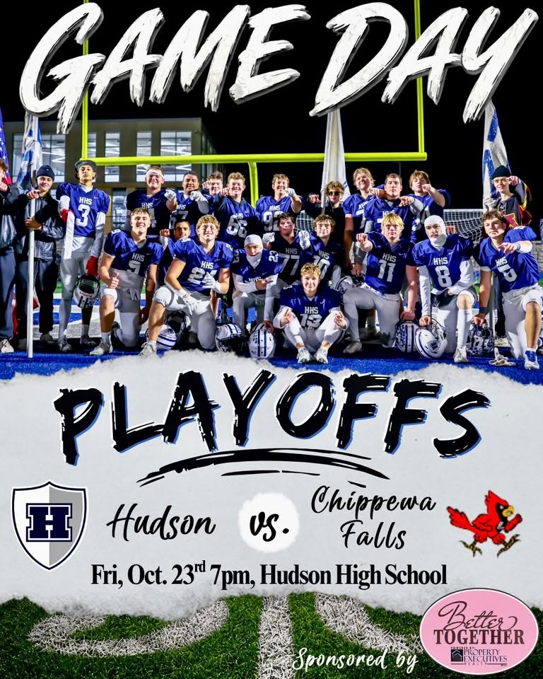 Playoff Football-10/23: Chippewa Falls vs Hudson – 7pm Start